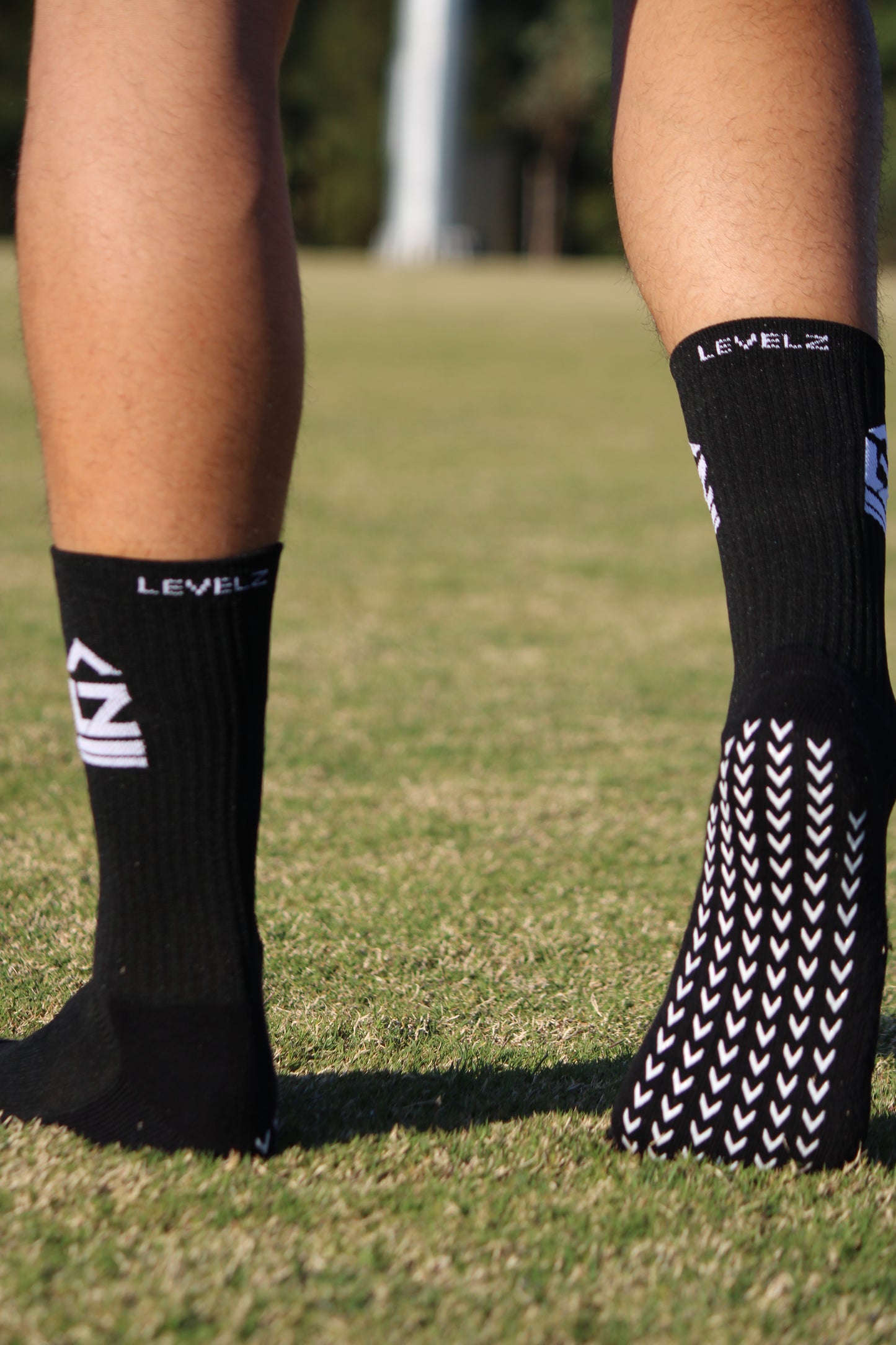 Levelz Grip Socks - Black